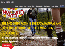 Tablet Screenshot of mosquitopatchus.com